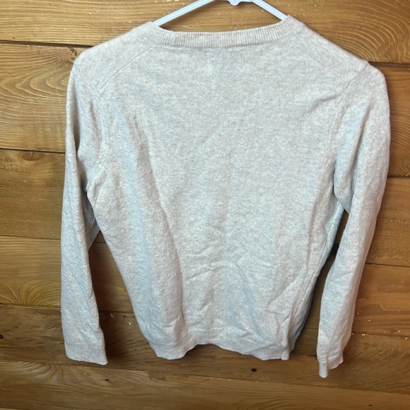 Colorful Standard Womens Cream Sweater 100% Merino Wool Soft Winter Casual Y2K - Picture 7 of 8